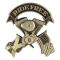 Ride Free Lapel pin